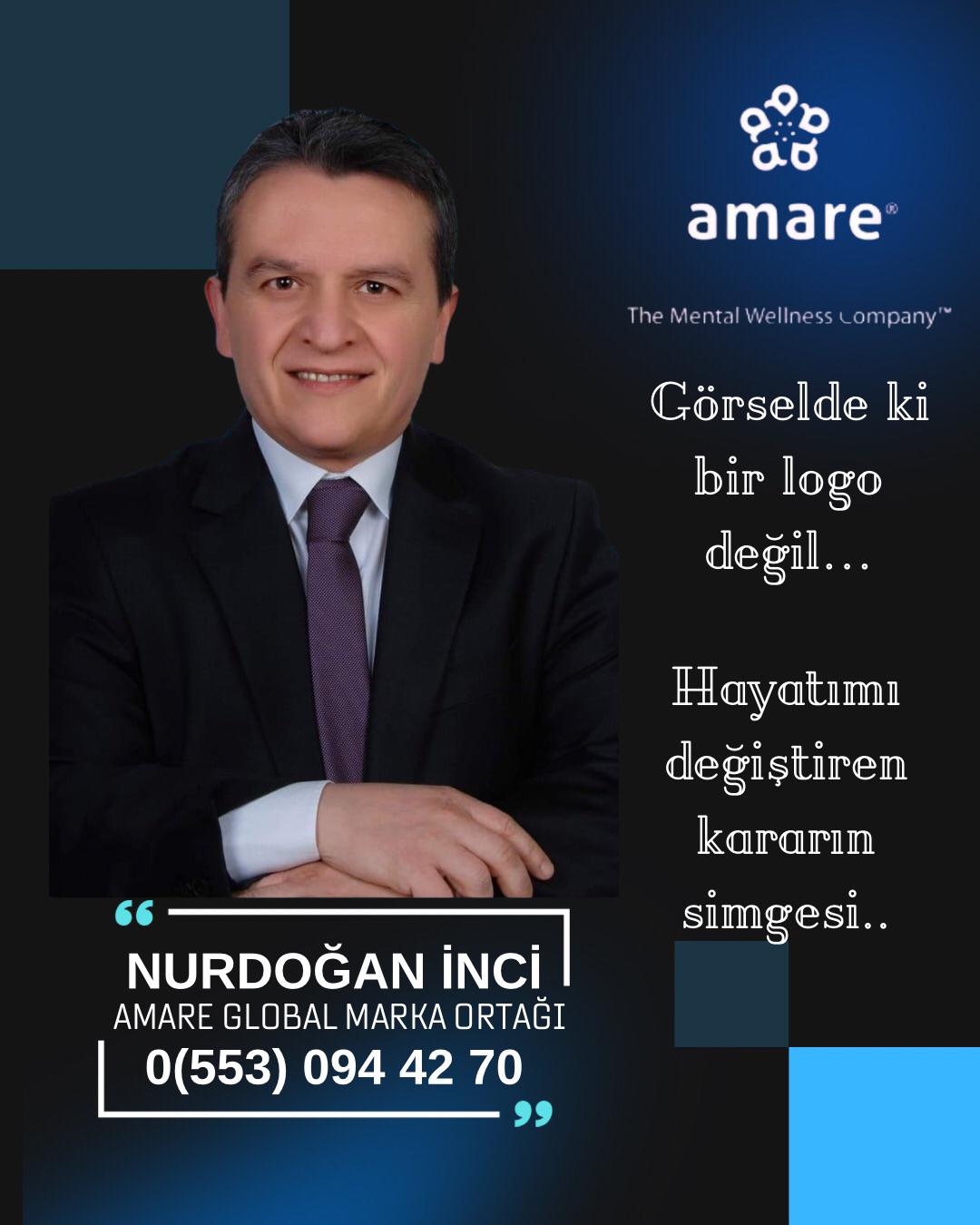 AMARE GLOBAL MARKA ORTAĞI NURDOĞAN İNCİ